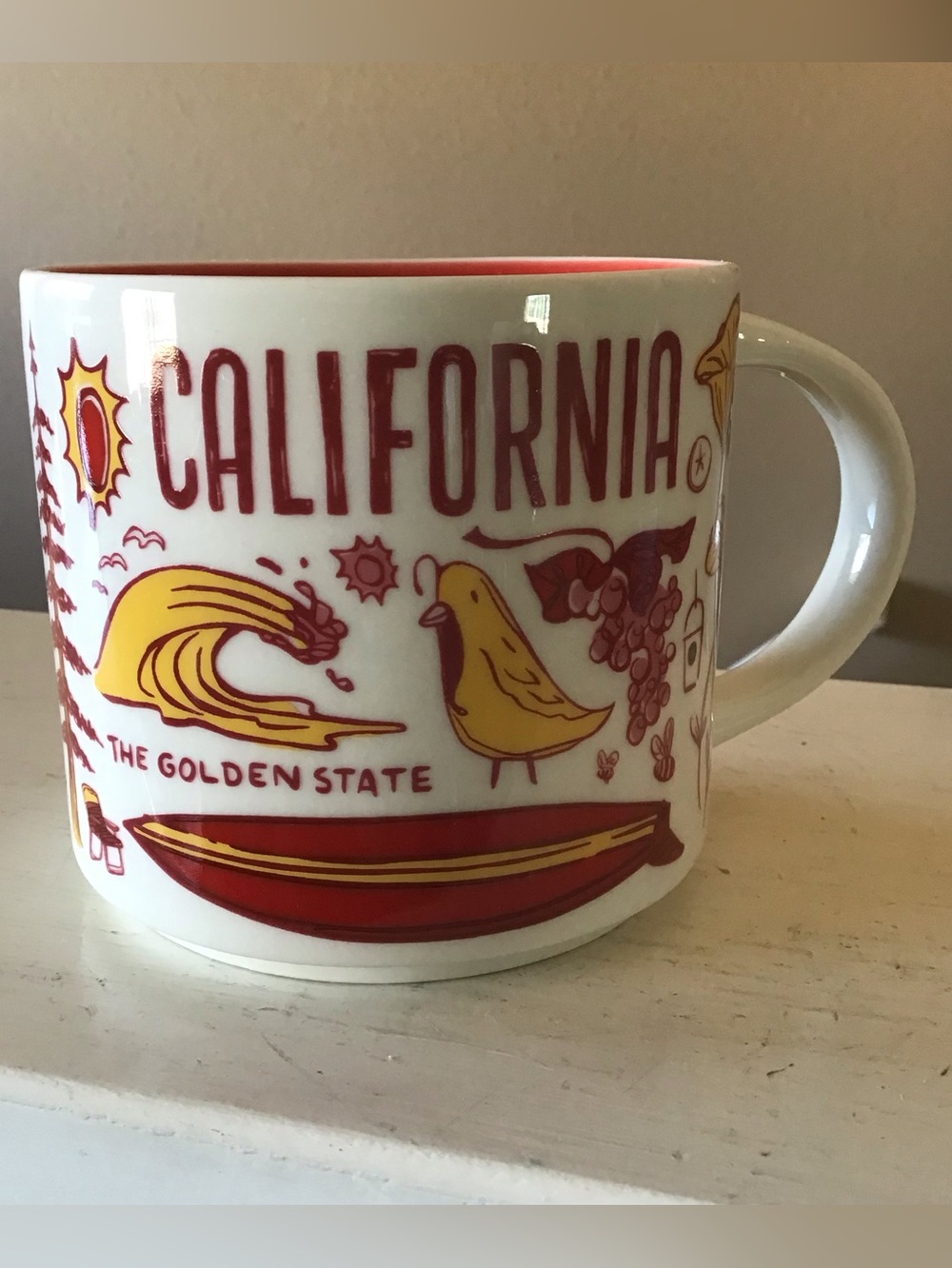 Collectible Starbucks Been There California Golden State Mug